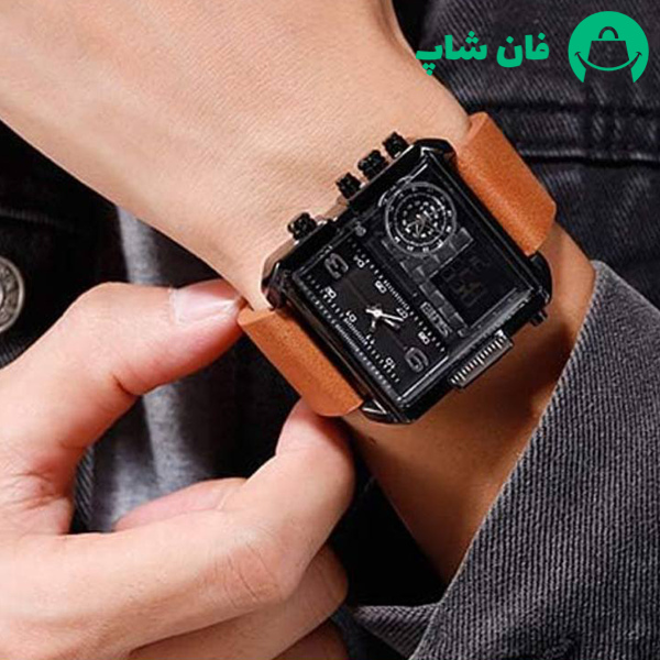 ساعت مچی سه زمانه مردانه Skmei