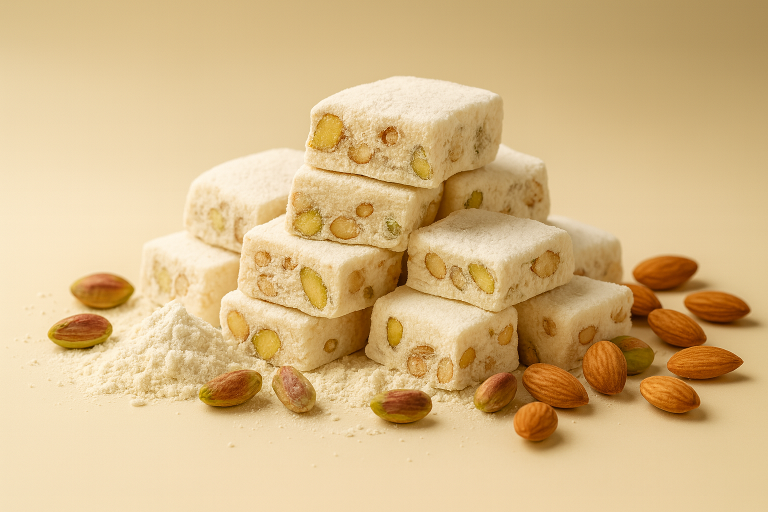 خرید اینترنتی گز مخلوط پسته و بادام